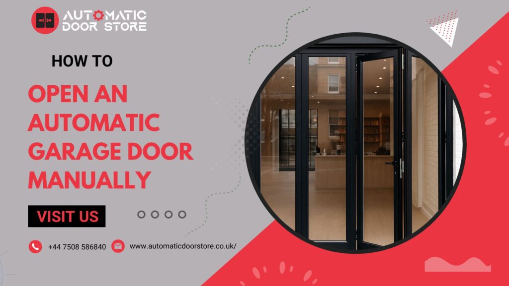 How To Open An Automatic Garage Door Manually​