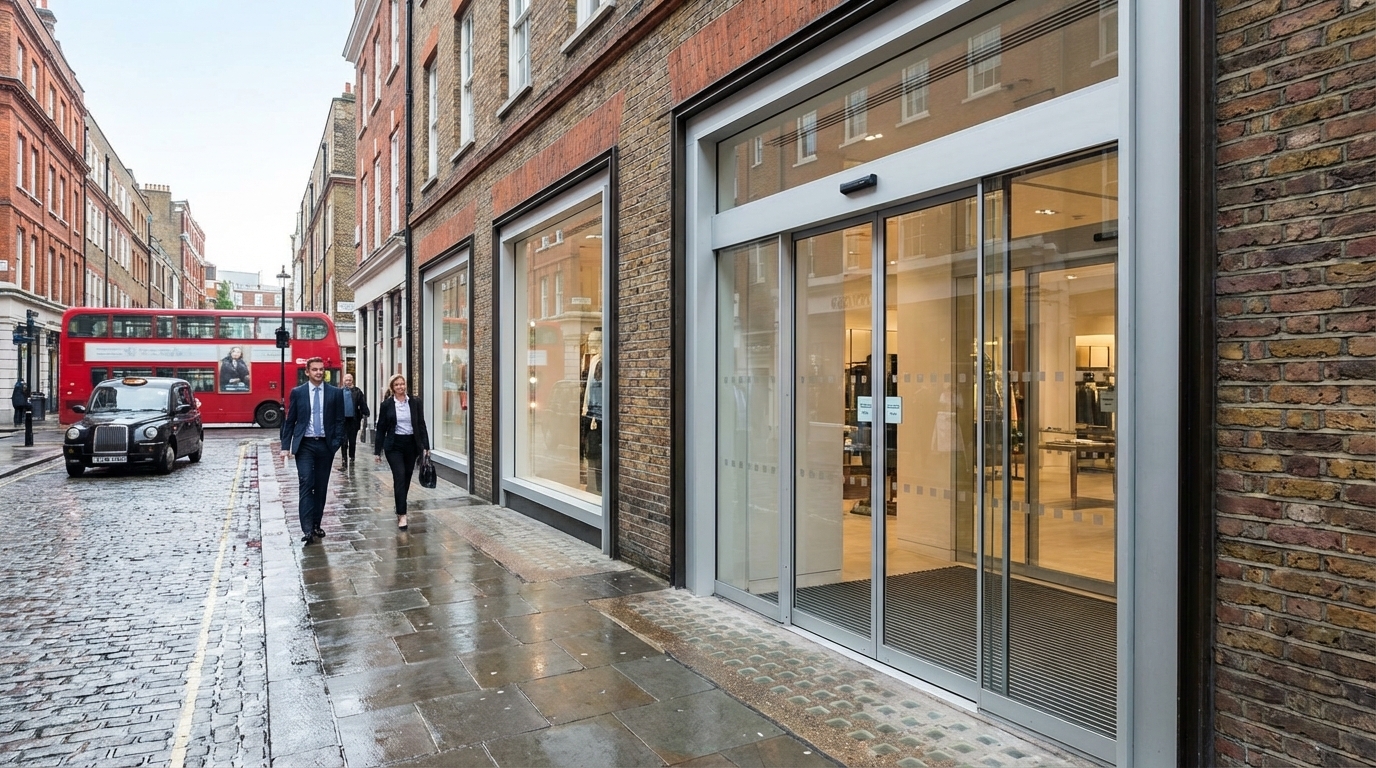 automatic door stoes