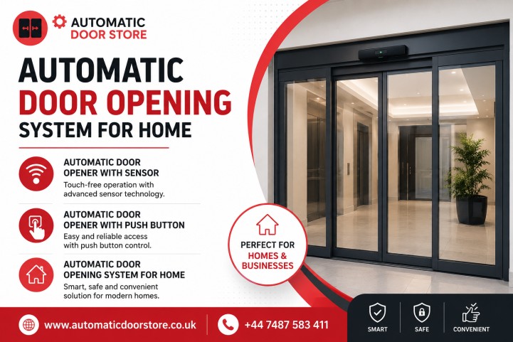 Automatic Door Opening System for Home in the UK