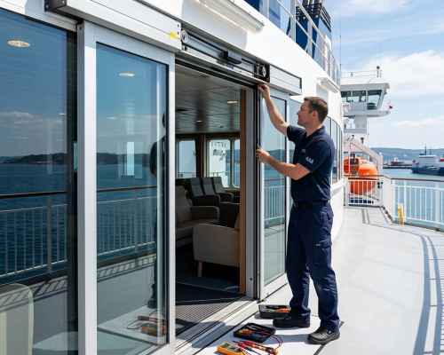 Marine-Automatic Door